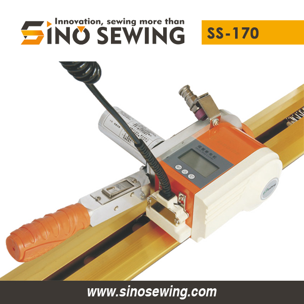 Servo Fabric Lay End Cutter without Burrs (SS-170), Textile Linear Cutting Device Manufacturer
