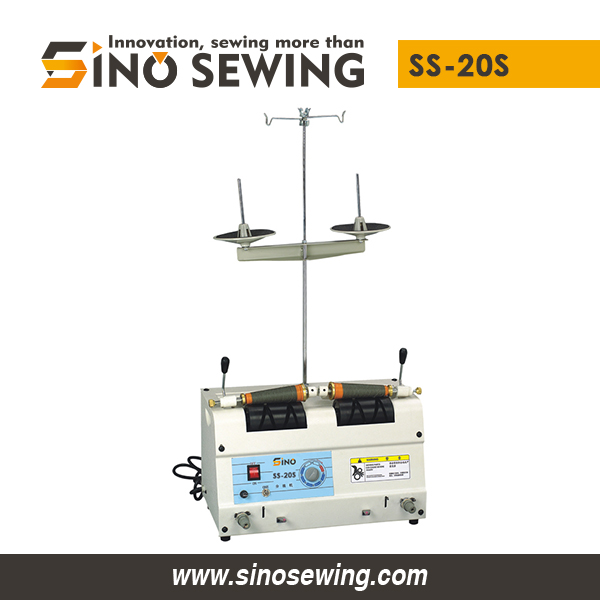 Fully Automatic Sewing Thread Winding Machines for Embroidery (SS-20S), High Speed Textile Bobbin Splitter Winder Manufacturer